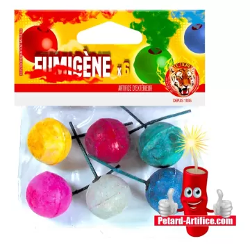 6 Boules Fumigènes