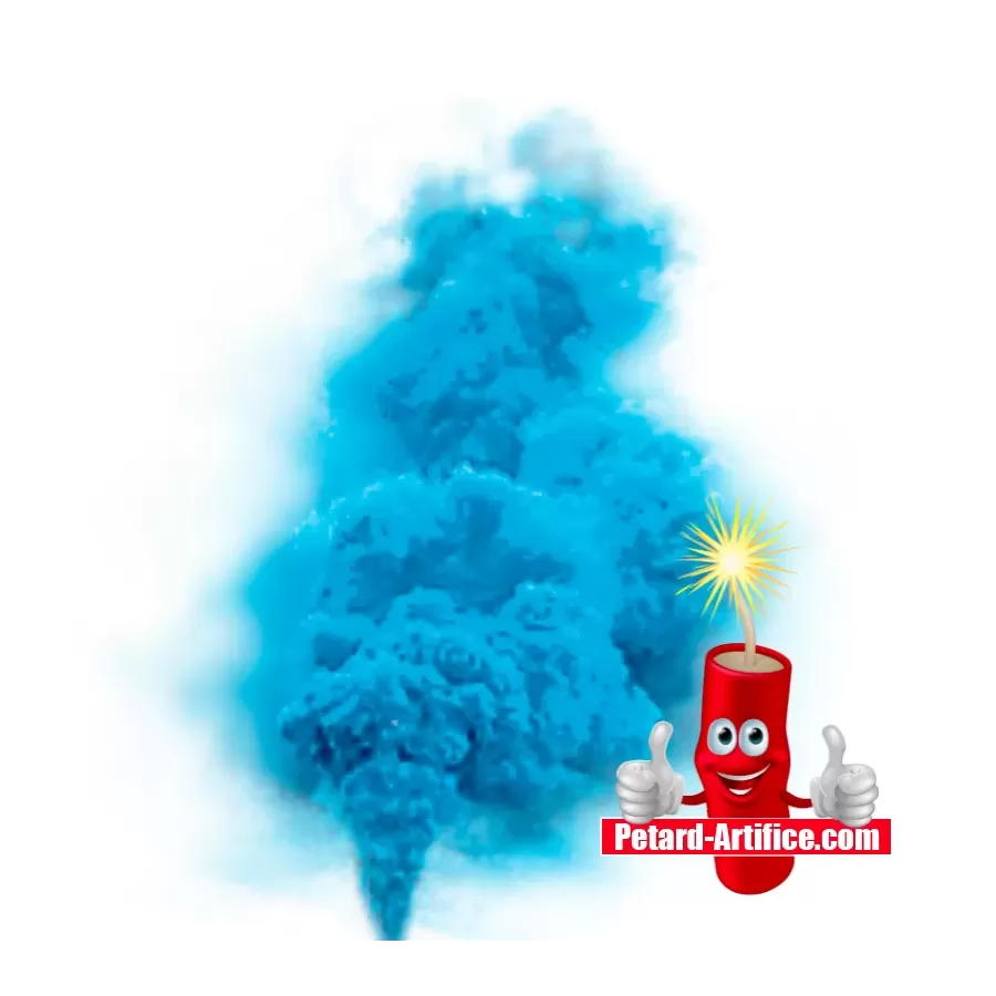 Fumigène Bleu - 60 secondes