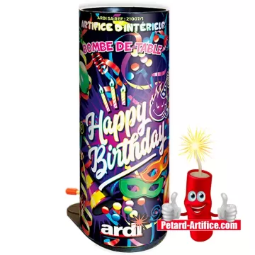 Bombe de Table - Anniversaire