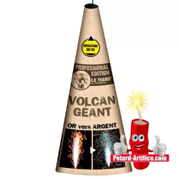 Volcan Pyrotechnique Géant
