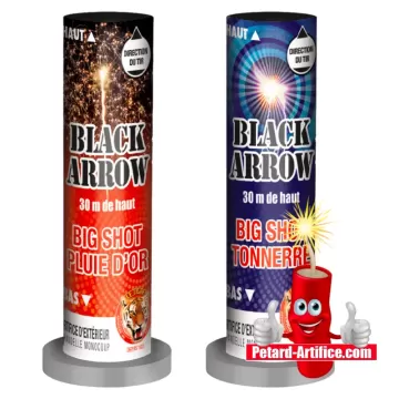 Lot de 2 Chandelles - Black Arrow