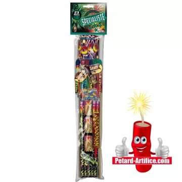 Sachet 23 Artifices Spécialiste