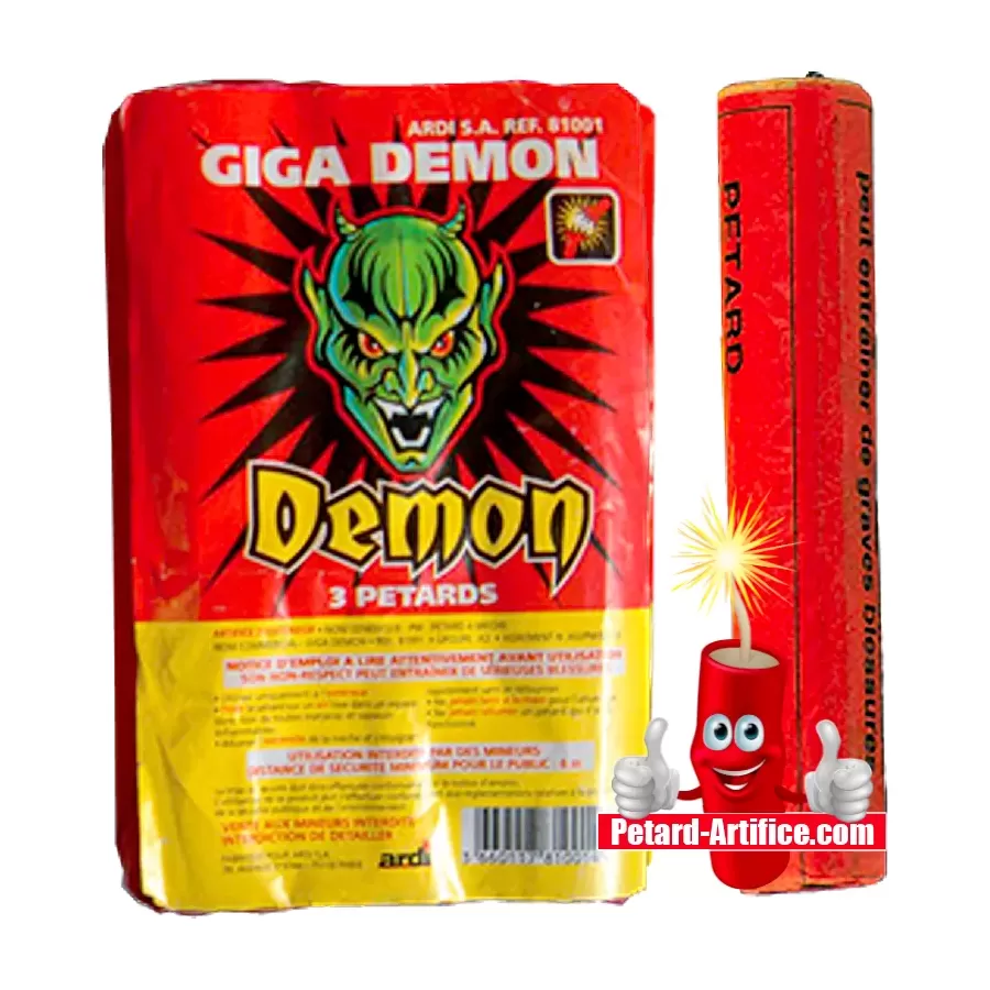 Pétards Giga Demon