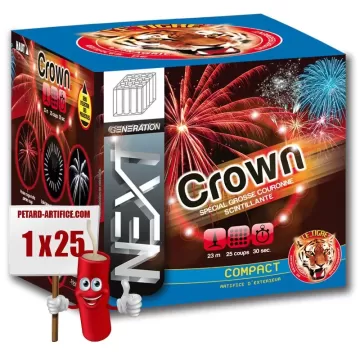 Feu d'artifice Crown