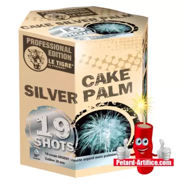 Feu d'artifice Cake Silver Palm