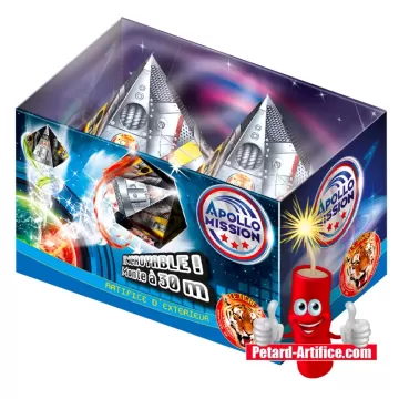 Feuerwerk der Apollo-Mission