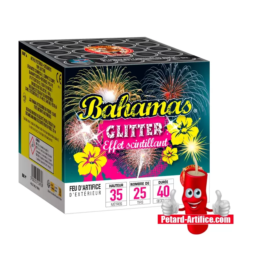 Bahamas Glitter Fireworks