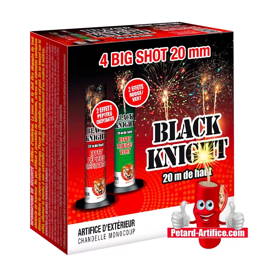 BLACK KNIGHT candle