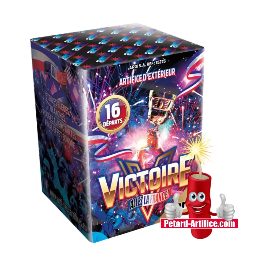 Compact Victoire Firework - 16 Shots