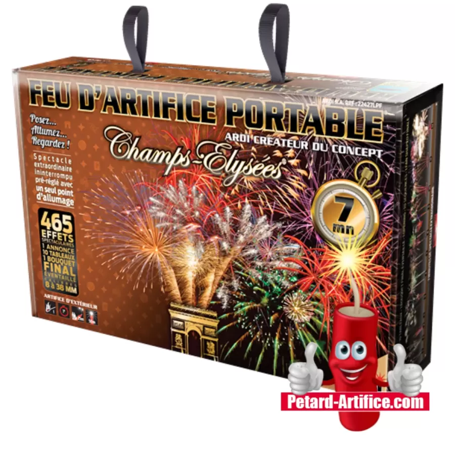 Achat de pétard et de feux d'artifice chez les Magiciens du Feu