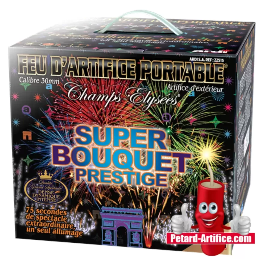 fuoco d'artificio Portable® Super Bouquet Prestige