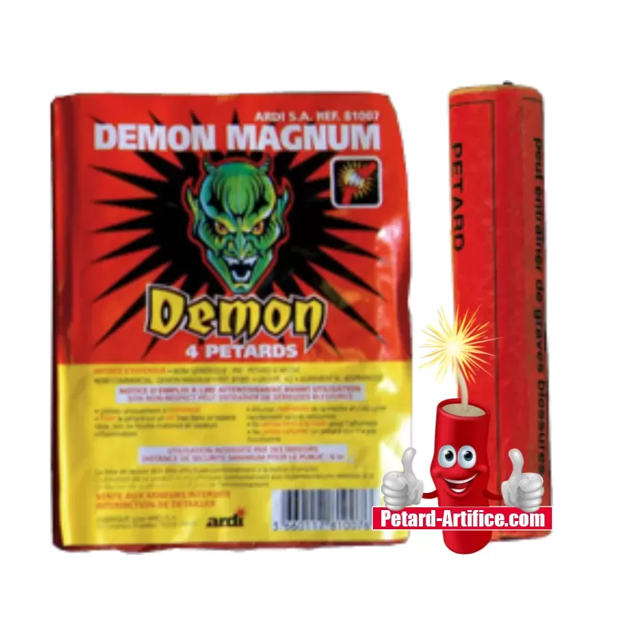 Demon® Magnum Firecrackers - Power and Safety