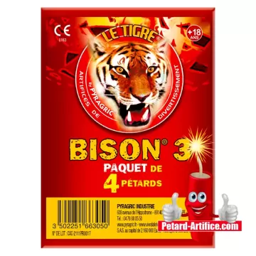Pétards Bison 3