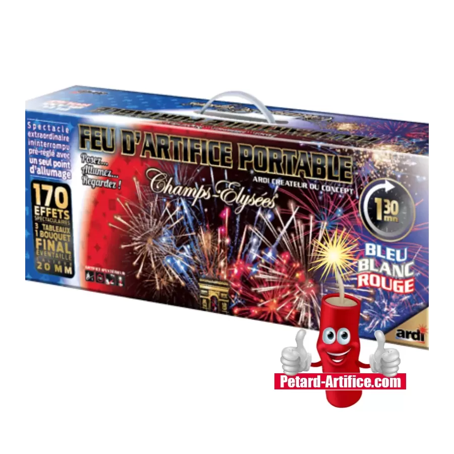 Feu d'Artifice - Bleu Blanc Rouge