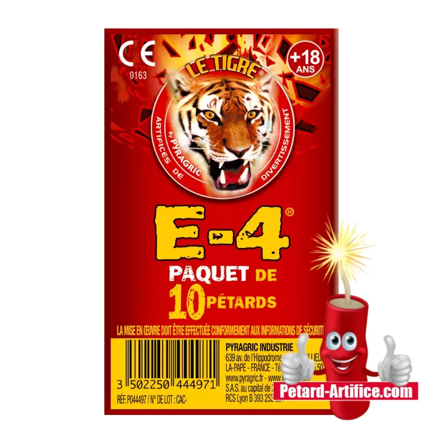 Pétards Le Tigre E4