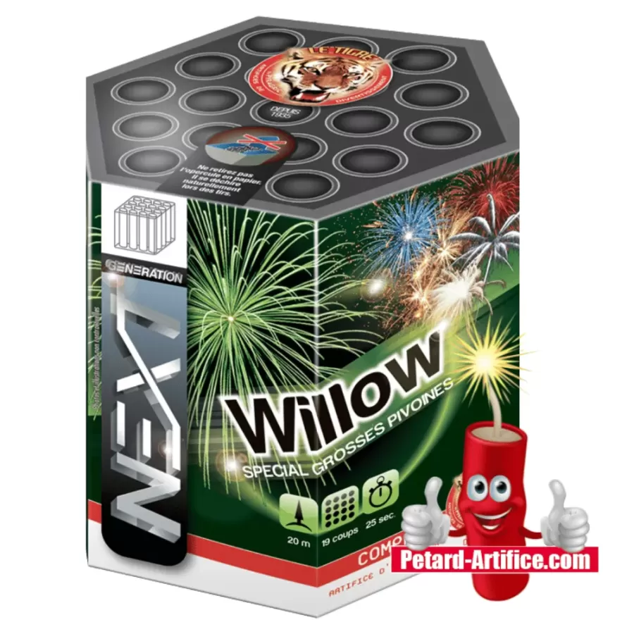 Feu d'artifice Willow