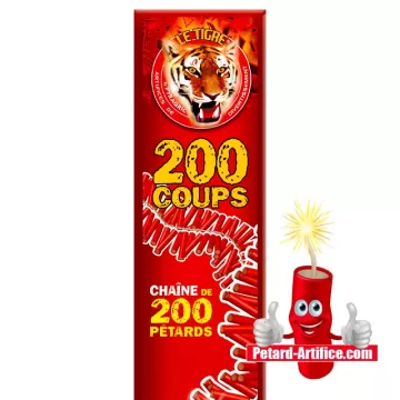 Pétards Le Tigre 200 coups