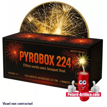 Pyrobox - 224 Tirs