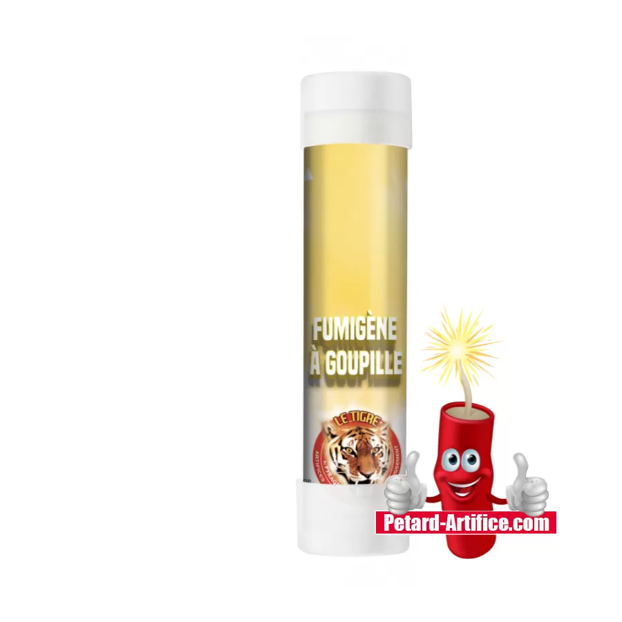 Yellow Pull-Pin Smoke Grenade – 60 Seconds