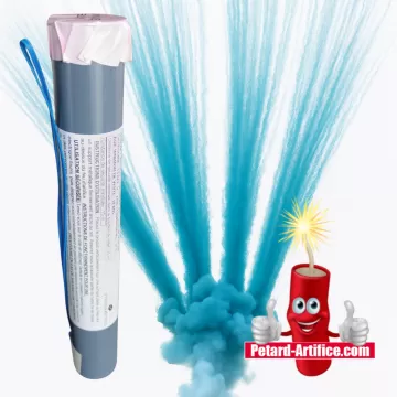Feu d'artifice de Jour - Bleu