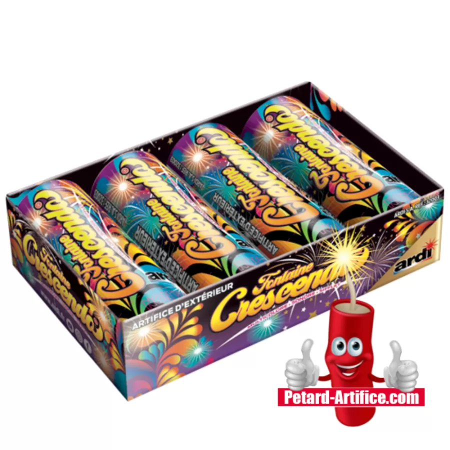 Lot de 4 Fontaines - Crescendo