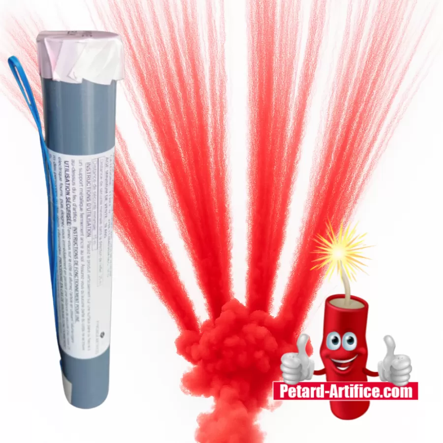 Feu d'artifice de Jour - Rouge
