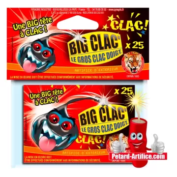 Le Tigre D3, chaîne de 40 pétards, effet mitraillette.