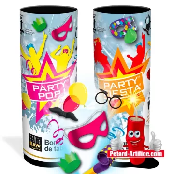 Bombes de Table Party Pop & Fiesta