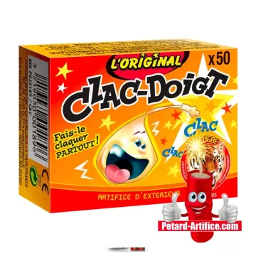 Boite de 50 Clac Doigt